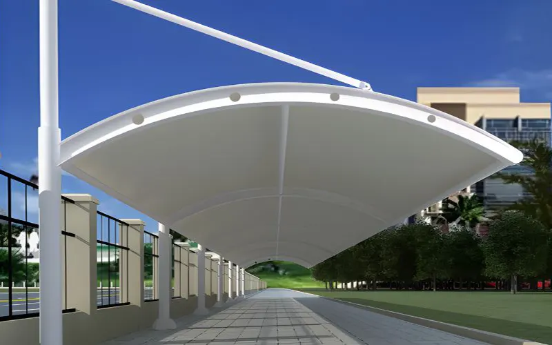 Cantilever Car Parking Shed