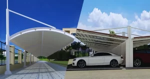 parking shed for car