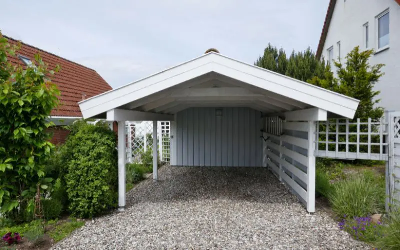 Gable Roof Shed for car